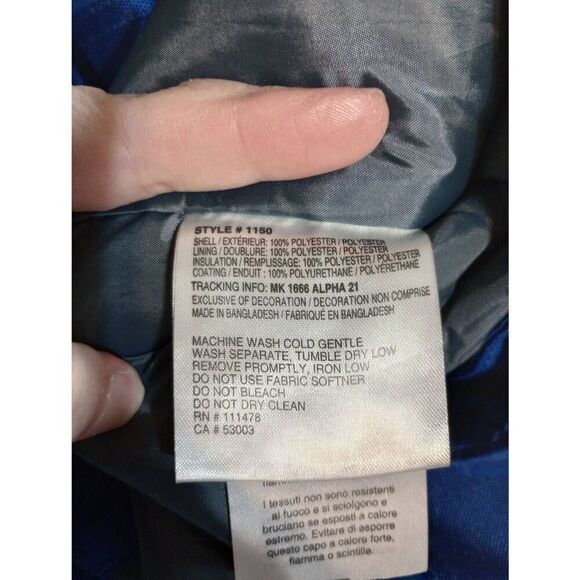 Arctix Snow Pants Kids Large Blue Adjustable Waist - Picture 8 of 9